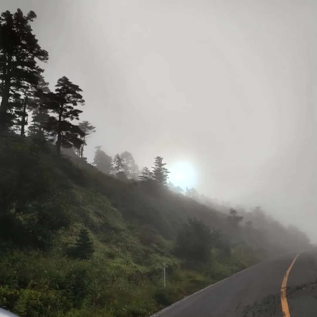 草津の山の上からの風景🚗⛰️🌄