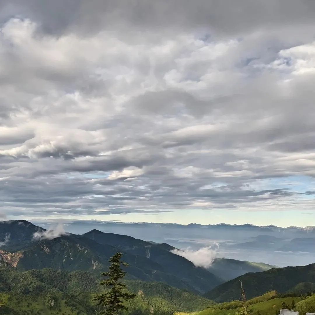 草津の山の上からの風景🚗⛰️🌄